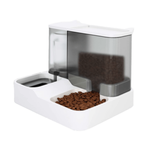 Gravity Pet Feeder and Water Dispenser Set